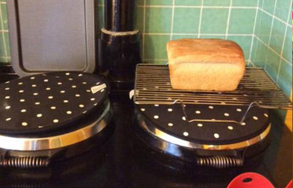 A lovely loaf of bread from the Aga range cooker!