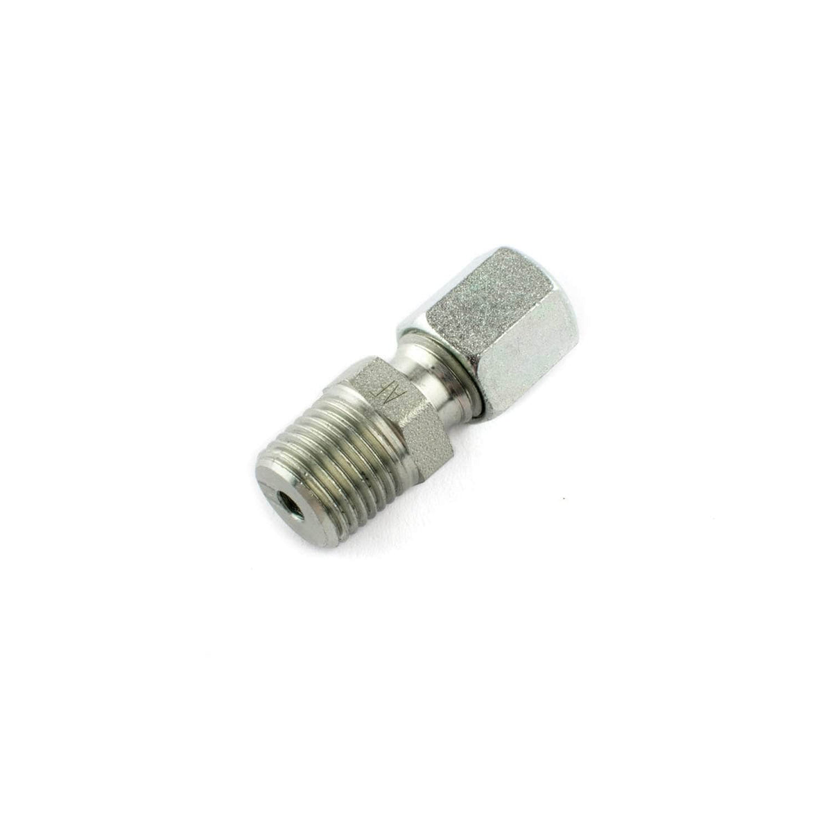 1/4&quot; x 6mm inline compression fitting for use with oil Aga range cookers with Deep Well burners