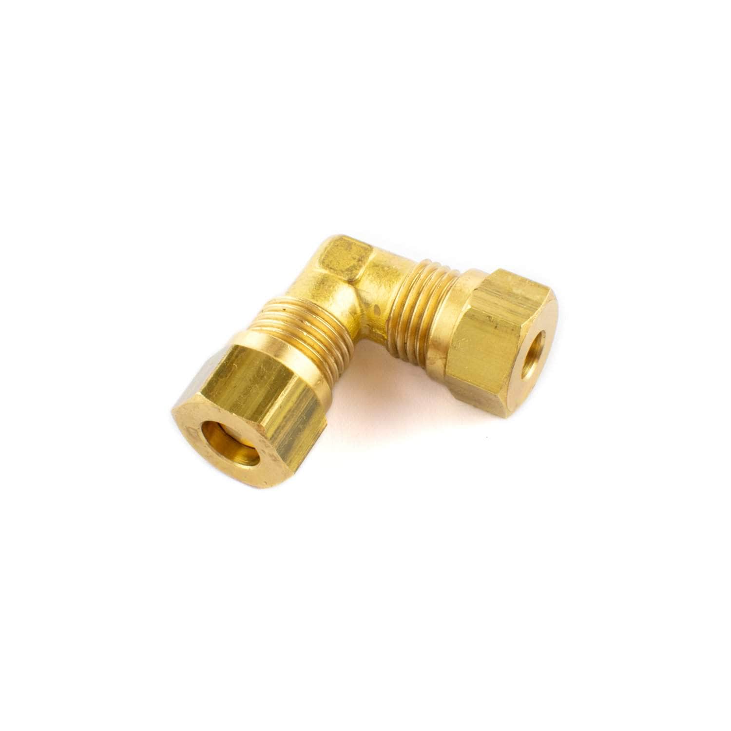 6mm to 8mm 90° compression elbow for use with oil Aga range cookers