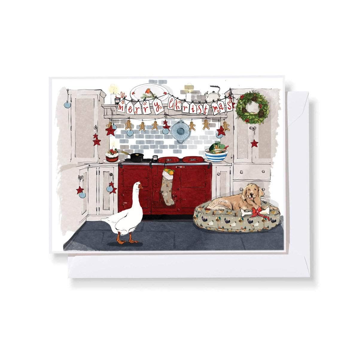 Christmas cards &amp; envelopes (pack of 10) Pack of 10 Christmas Cards