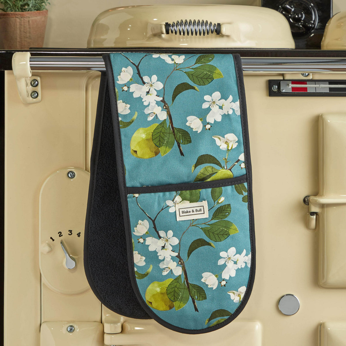 *NEW* Oven glove for range cookers - &#39;Pear Blossom&#39;