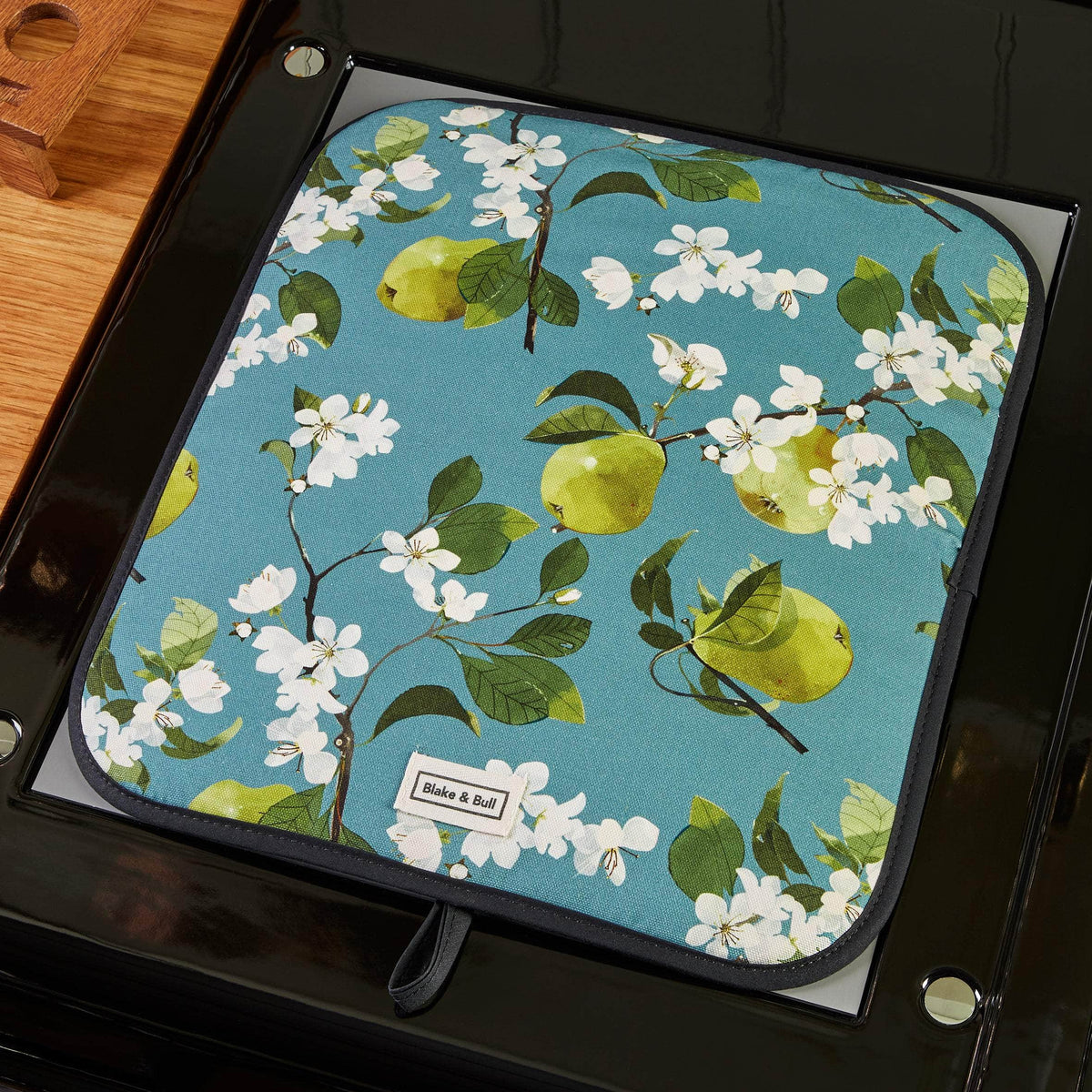 *NEW* Warming plate cover for use with Aga range cookers - &#39;Pear Blossom&#39;