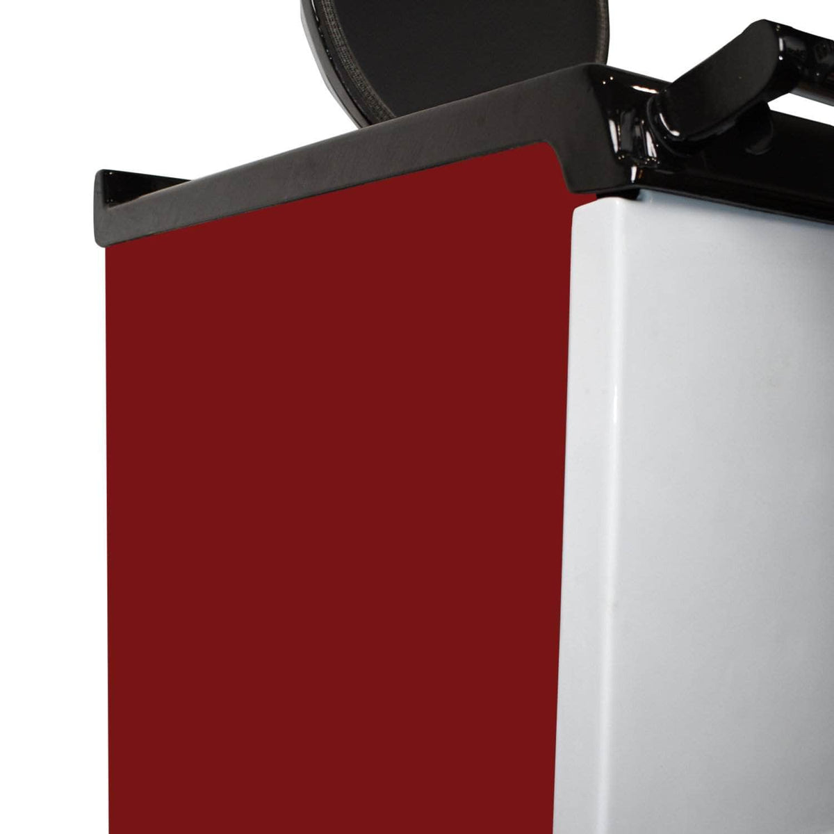 Side panels for use with &#39;Deluxe&#39; Aga range cookers Red