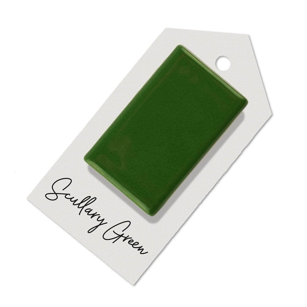 Scullery green sample for Aga range cooker re-enamelling &amp; reconditioned cookers