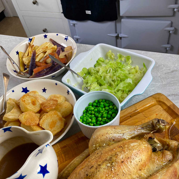 Sunday Roast Chicken & Gravy Recipe for Aga Range Cookers