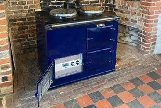 Sooty Aga range cooker Converted to Electricity in Oxfordshire