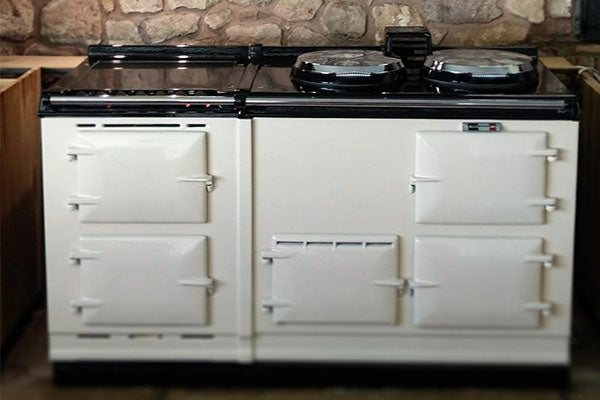 White Reconditioned Aga Range Cooker in Somerset