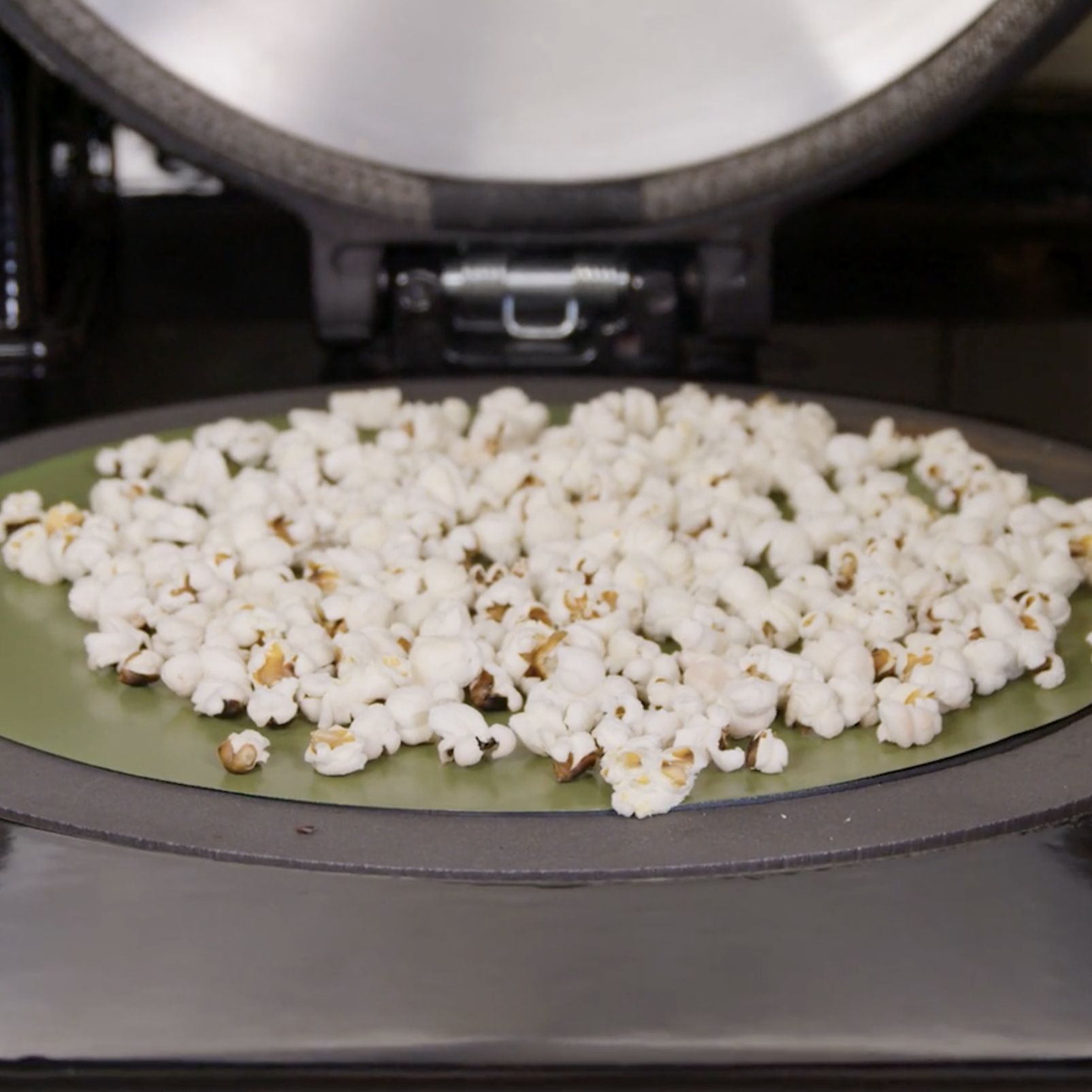 Popcorn made on an Aga range cooker!