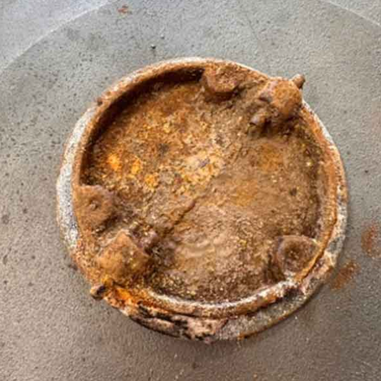 Cast iron restoration for Aga cookers