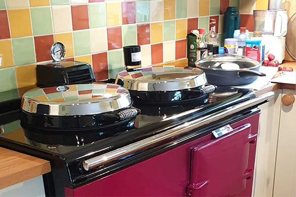 Reconditioned two oven, pre-74 'Deluxe' Aga Range Cooker in Devon