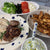 Greek Lamb Burgers with Tzatziki and Herby Potato Wedges