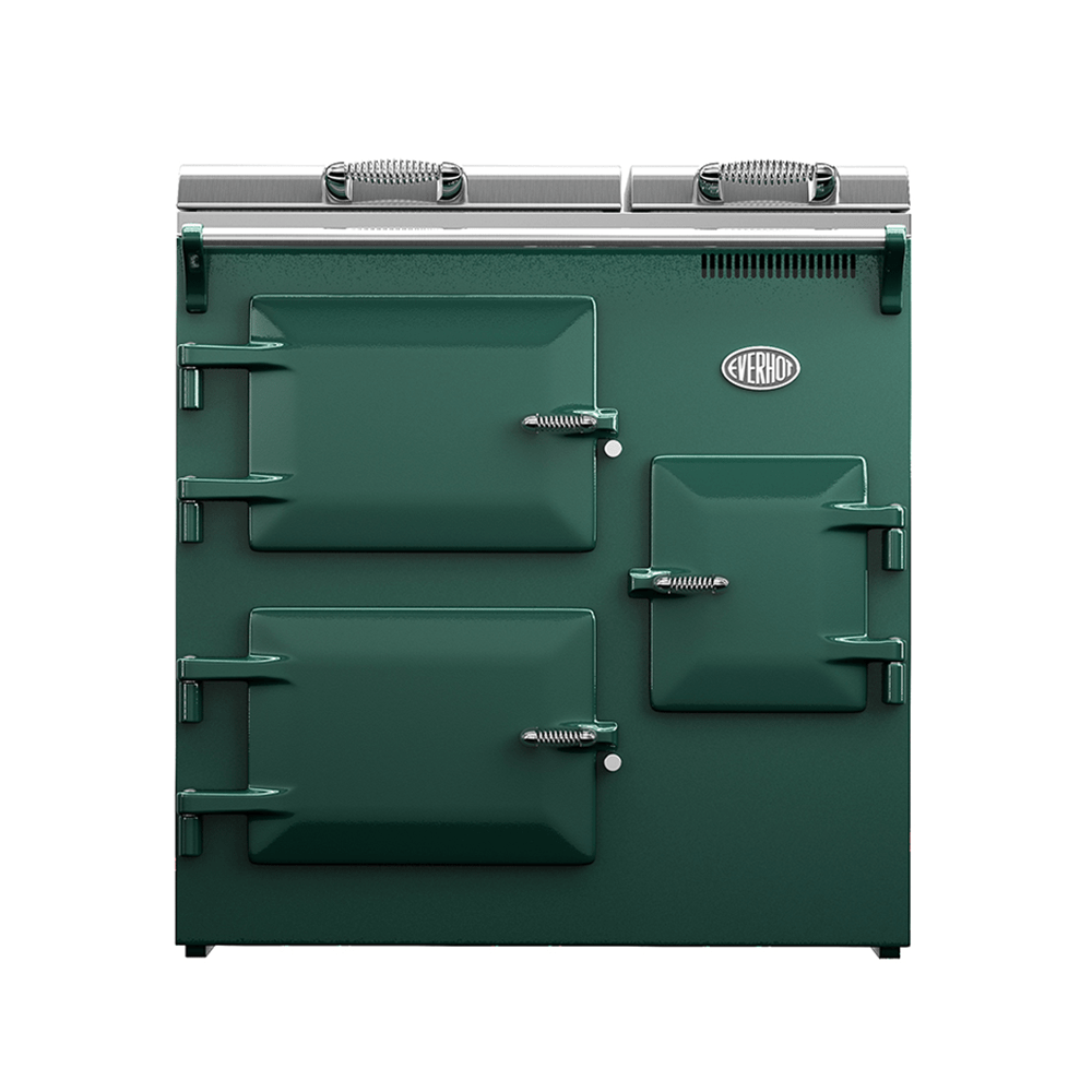 Everhot 90+ Electric Range Cooker Forest Green / No thank you