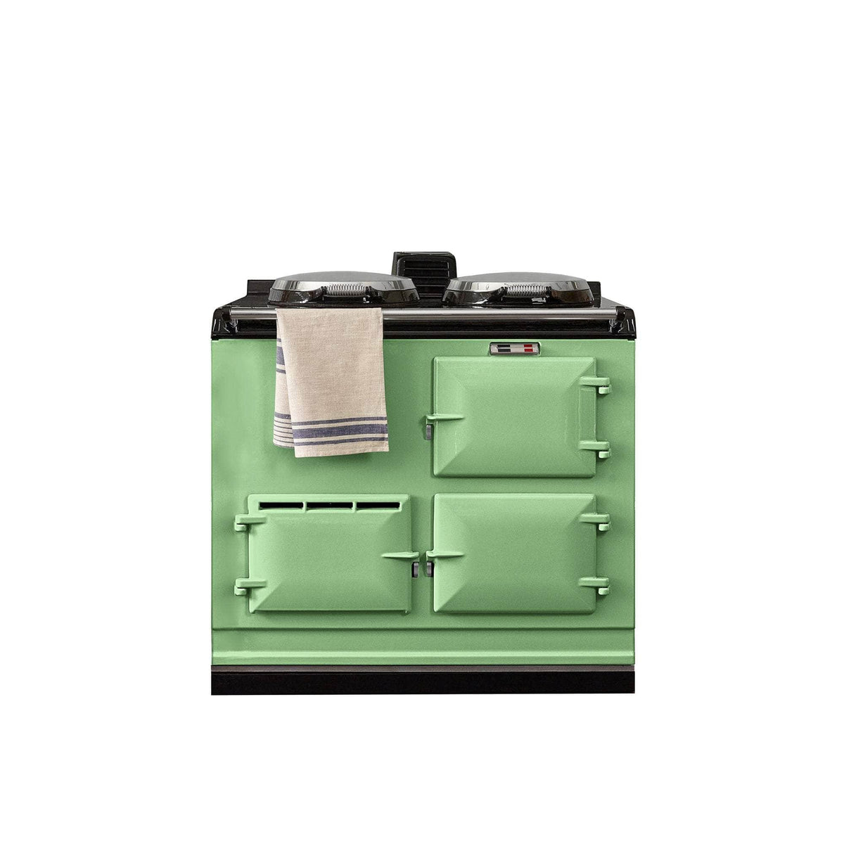 2 Oven Classic Style Remanufactured Aga cooker by Blake &amp; Bull® | Electric | Arsenic Green