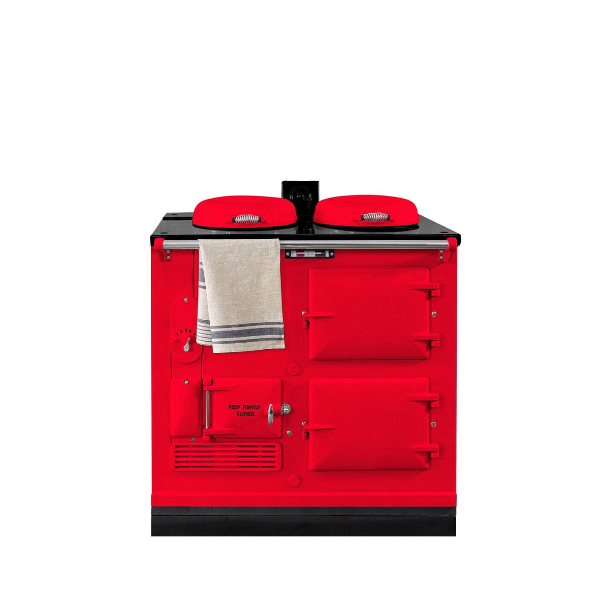 2 Oven Heritage Style Remanufactured Aga cooker by Blake &amp; Bull® | Electric | Pillar Box Red