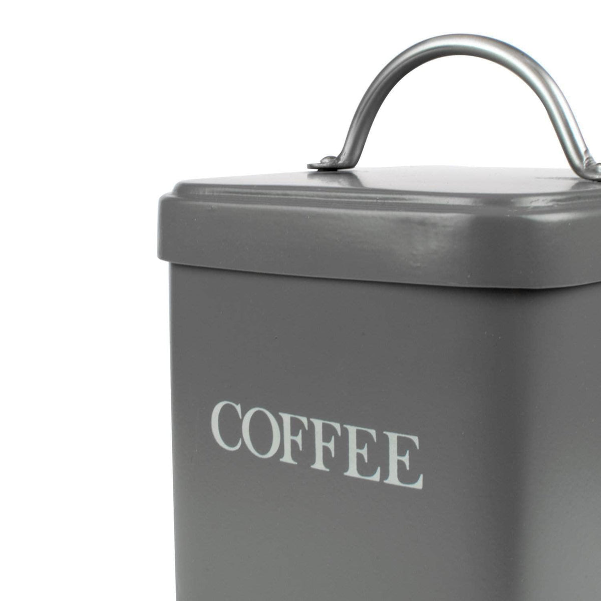 *Not Quite Perfect* Coffee canister in charcoal