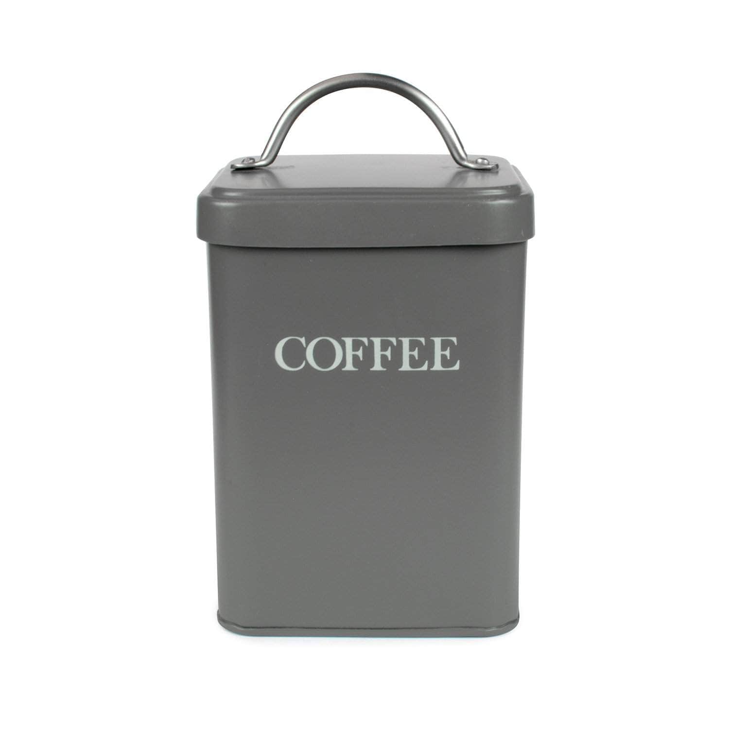 *Not Quite Perfect* Coffee canister in charcoal