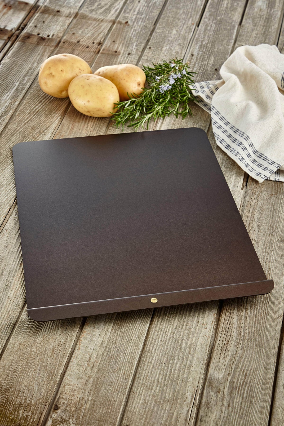 *NEW* Black Iron &#39;Fits on runners&#39; Prospector Roasting Tray &amp; Heavy Duty Baking Tray Set for use with Aga range cookers