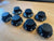 Module knob set for use with electric Aga range cookers