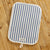 *NEW* Chefs pad with loop for use with Rayburn '400' series range cooker - 'Navy Ticking Stripe'