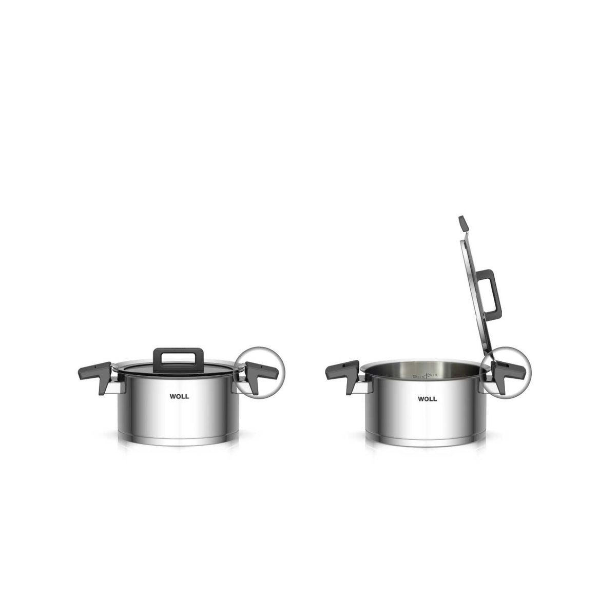 Stainless Steel Pot &amp; Lid | &#39;Concept&#39; by WOLL