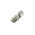 1/4" x 6mm inline compression fitting for use with oil Aga range cookers with Deep Well burners