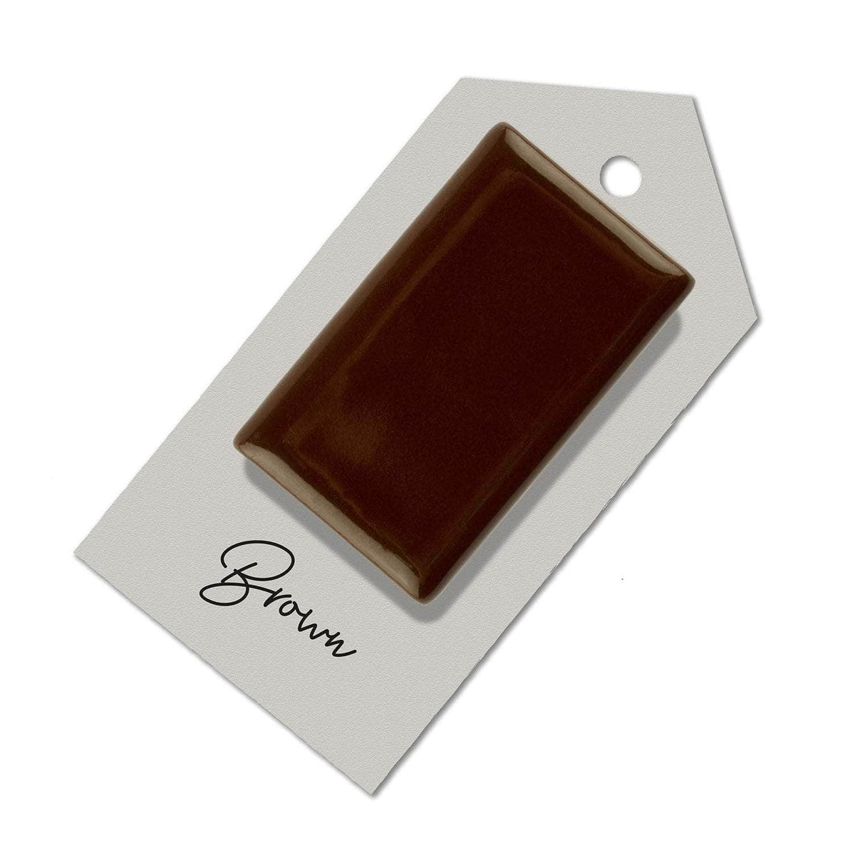 Brown sample for Aga range cooker re-enamelling &amp; reconditioned cookers