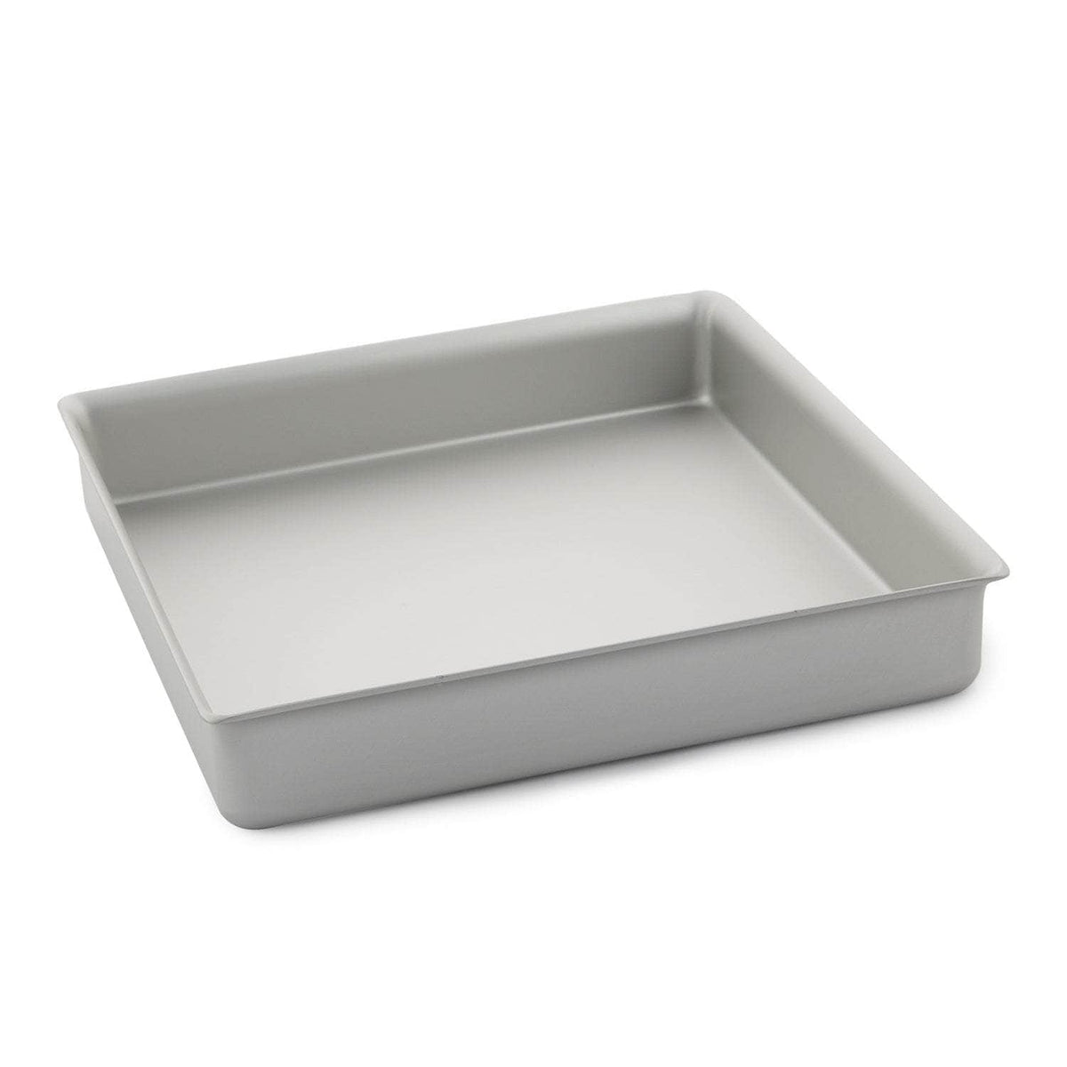 Silver Anodised 8&quot; Square Sandwich Cake Tin