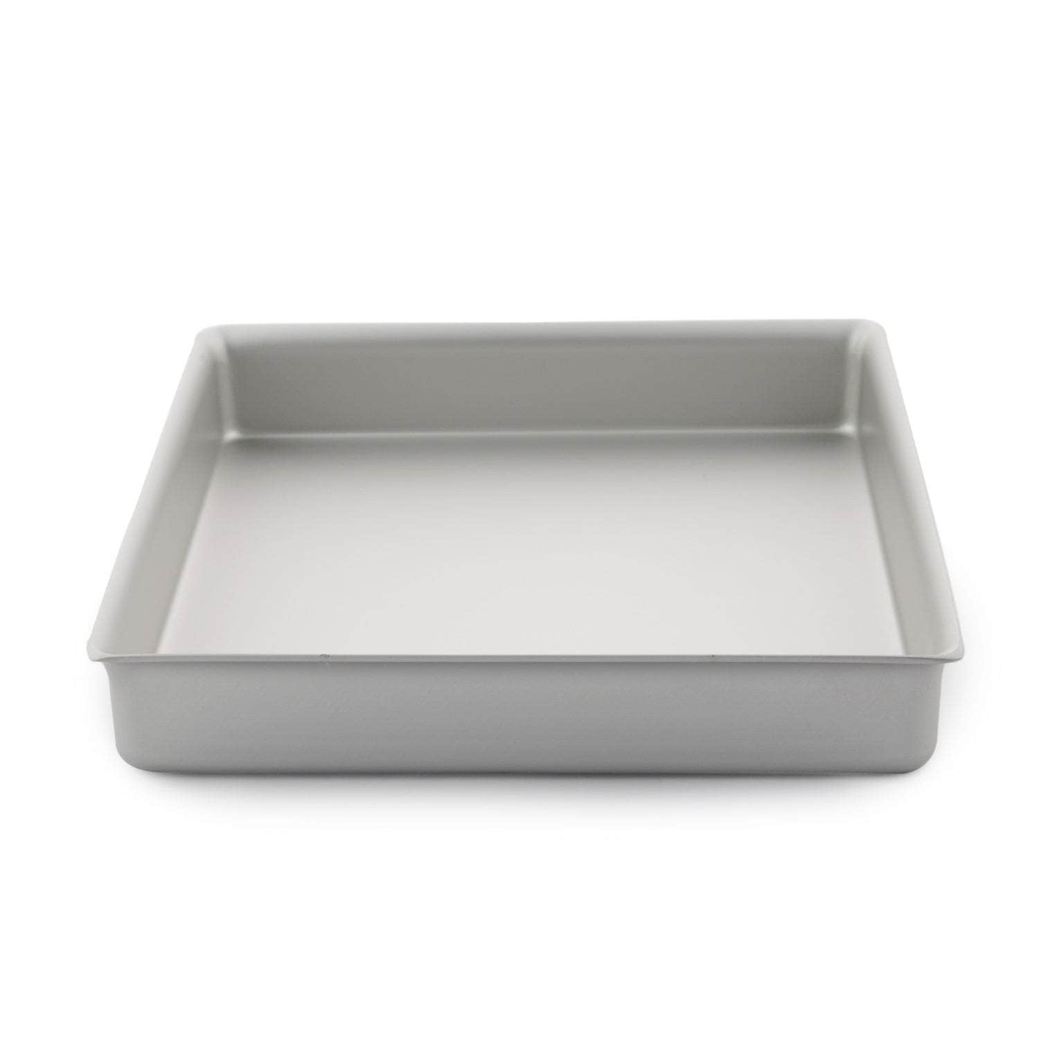 Silver Anodised 8" Square Sandwich Cake Tin