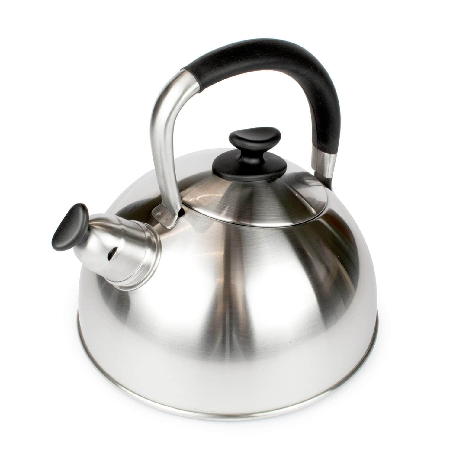 Casstel brushed steel kettle