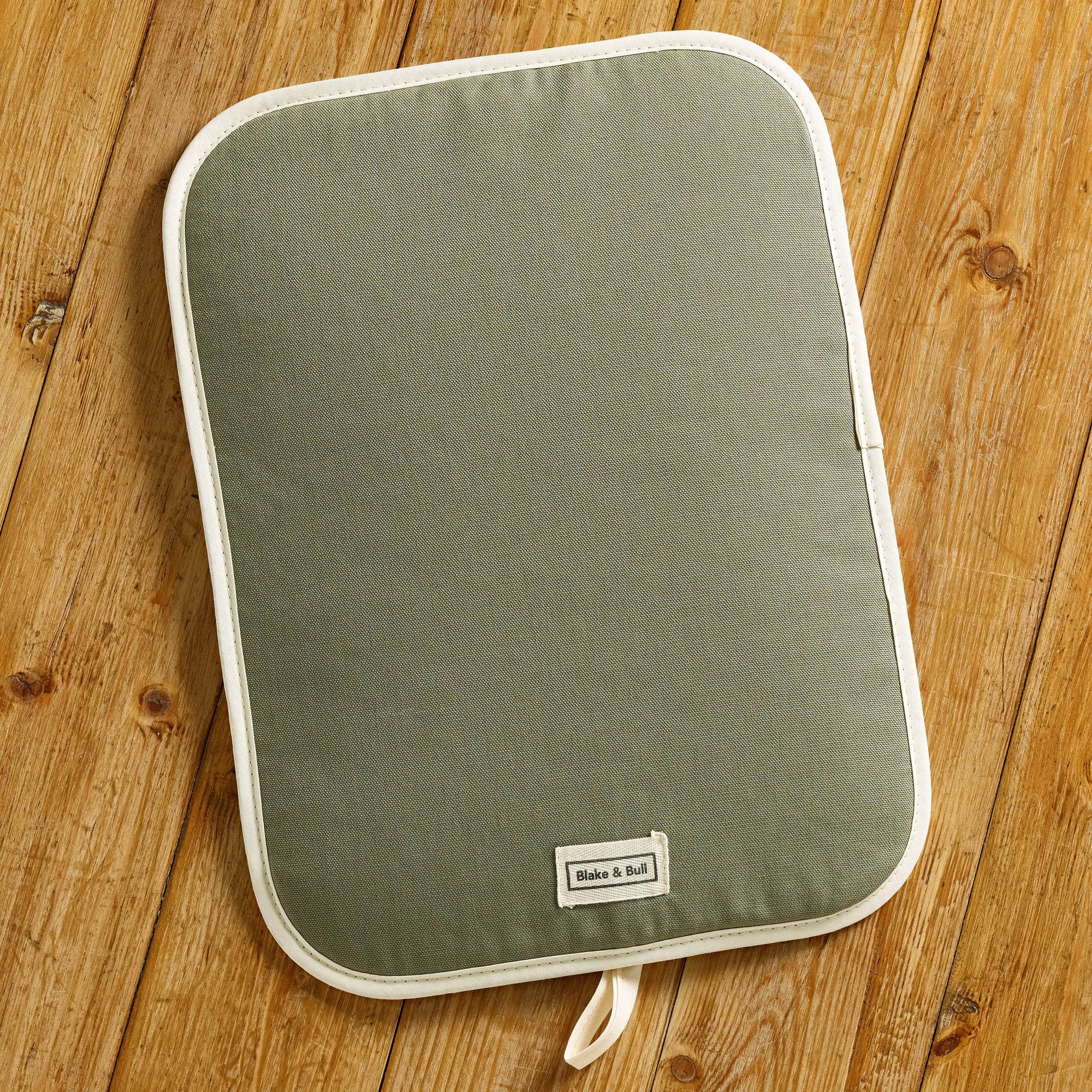 *NEW* Chefs pad with loop for use with Rayburn '400' series range cooker - 'Green'