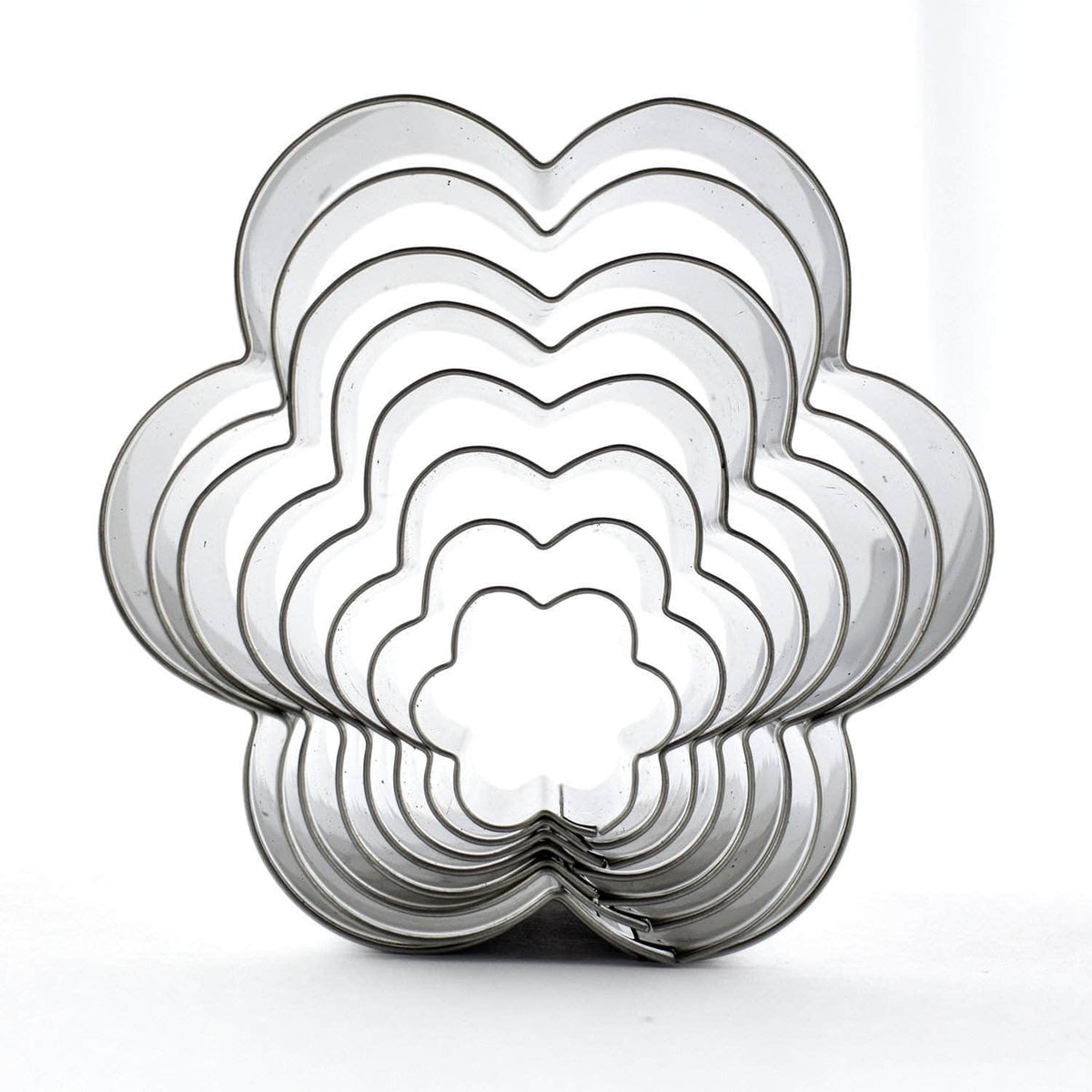 *New* Flower cookie cutters, set of 8