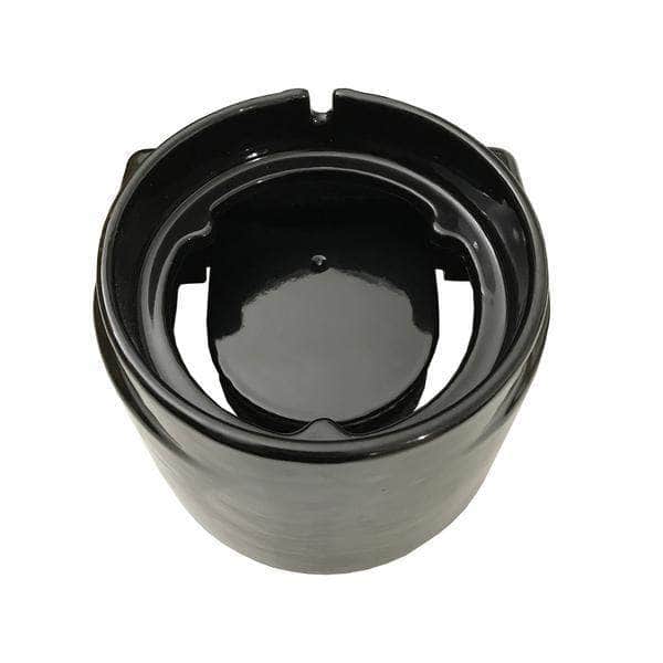 Re-enamelled gas flue diverter for use with Aga range cooker 'Deluxe' (black)