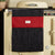 *NEW* Narrow (32 cm) hanging towel with velcro attachment - 'Red'