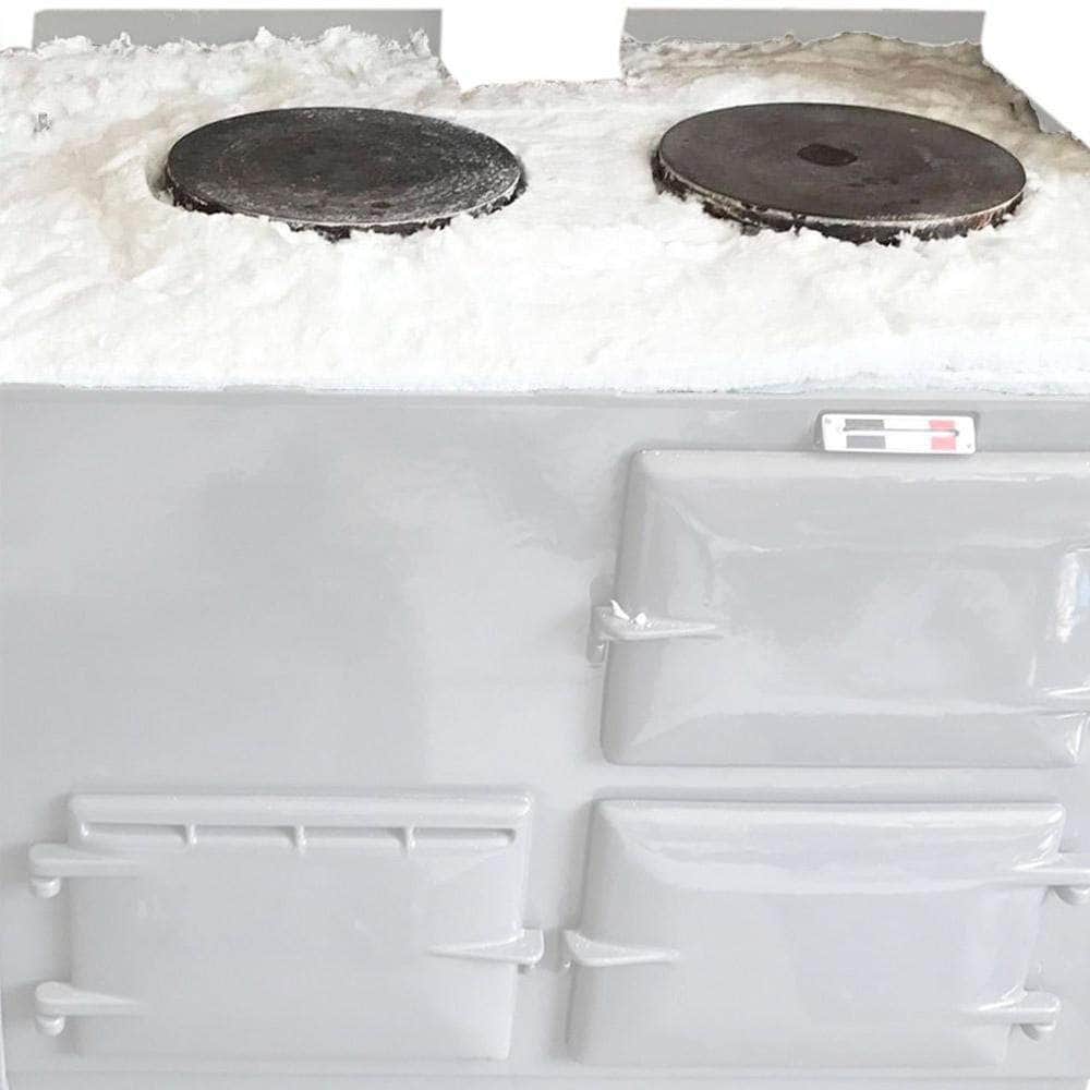 Hob top blanket insulation upgrade for Aga range cooker 2 ovens