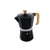 Venice Aluminium 3 Cup Espresso Maker (Moka Pot) Black