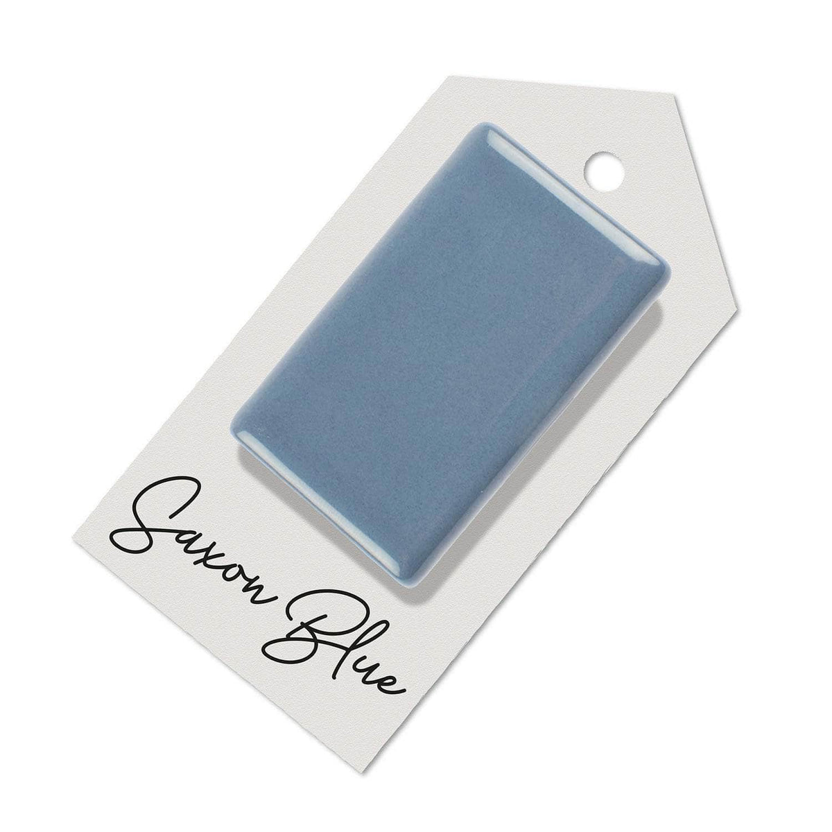 Saxon Blue sample for Aga range cooker re-enamelling &amp; reconditioned cookers