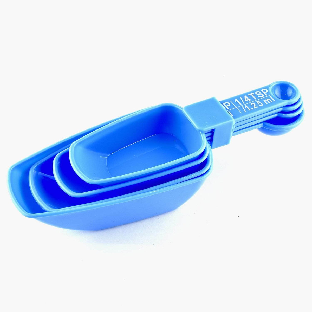 *New* Set of 4 scoops with measuring spoons