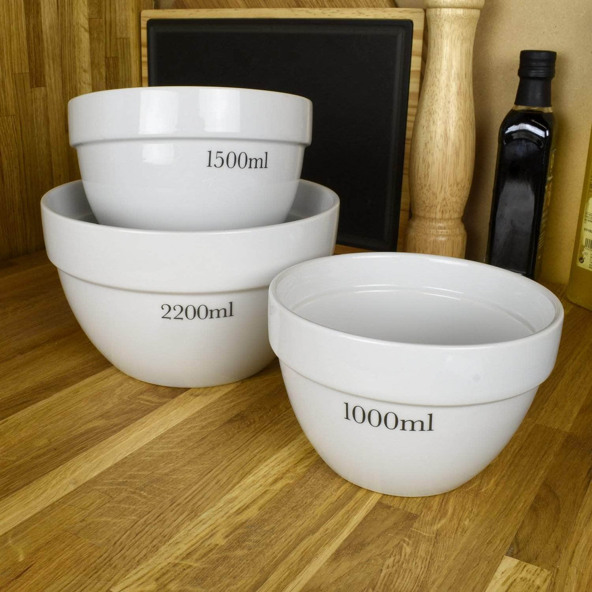 *New* Set of three mixing bowls