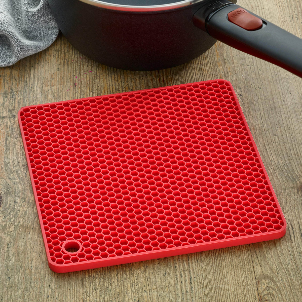 Woll™ Silicone Pot Holder &amp; Mat Square 19cm