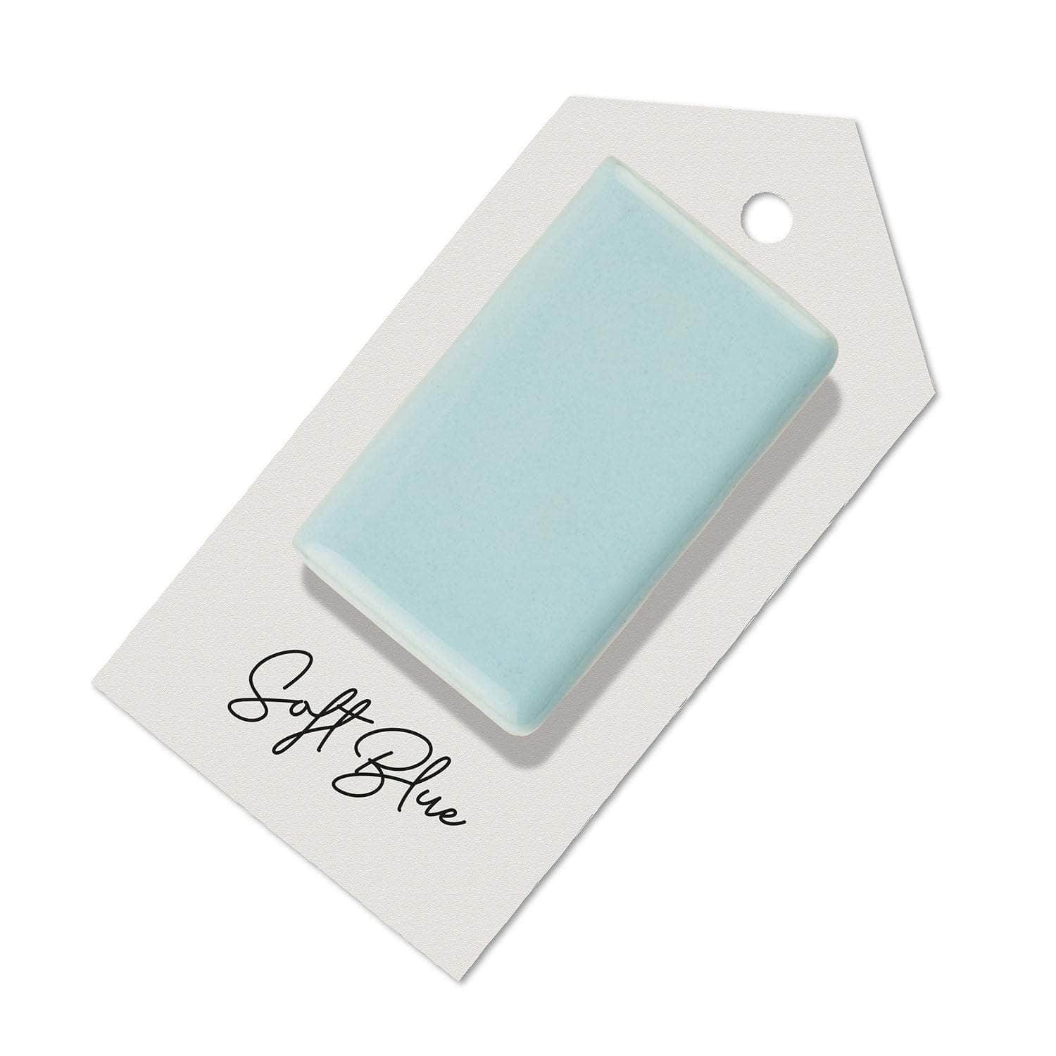 Soft Blue sample for Aga range cooker re-enamelling & reconditioned cookers
