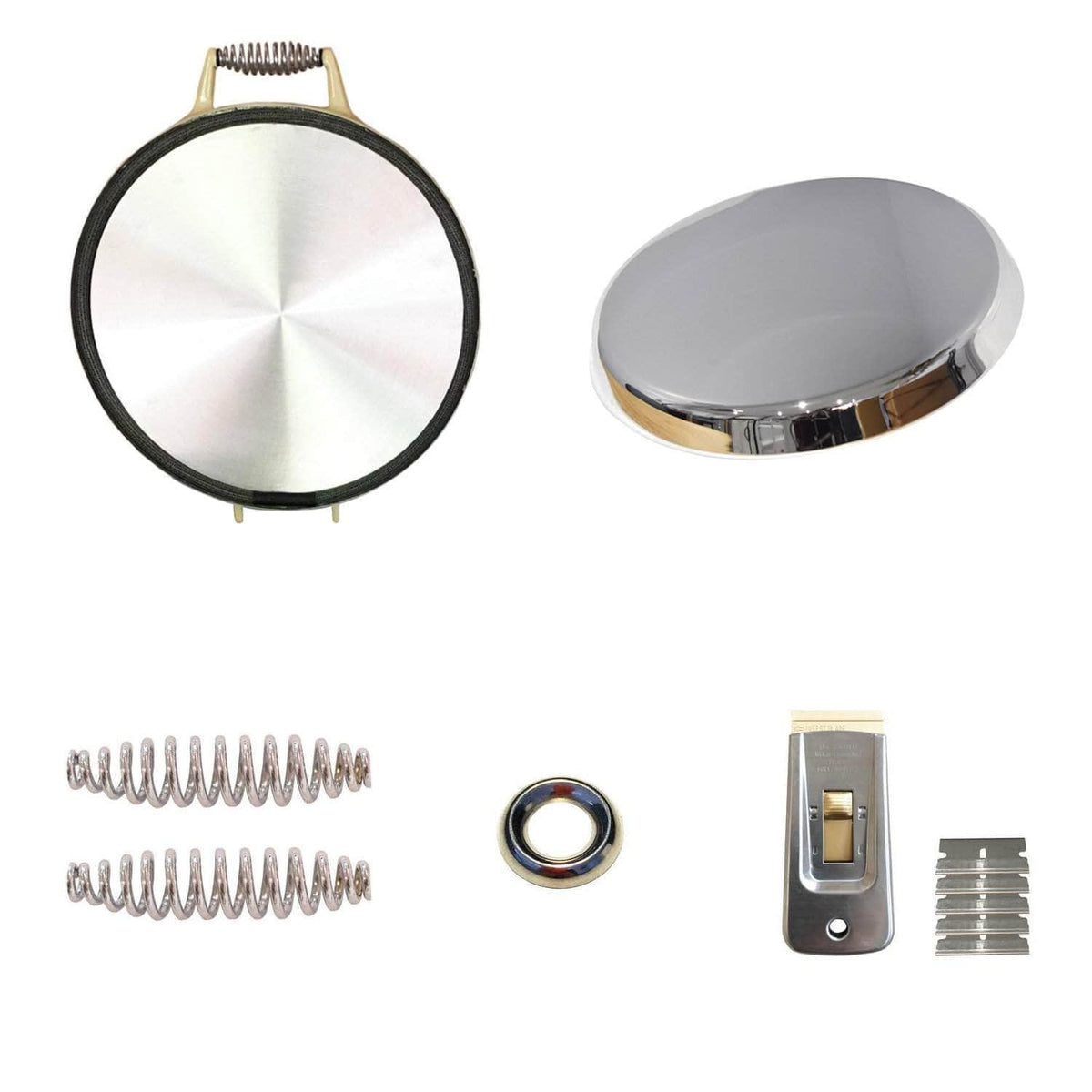 *NEW* Complete stainless steel lid refurb kit for use with Aga range cookers
