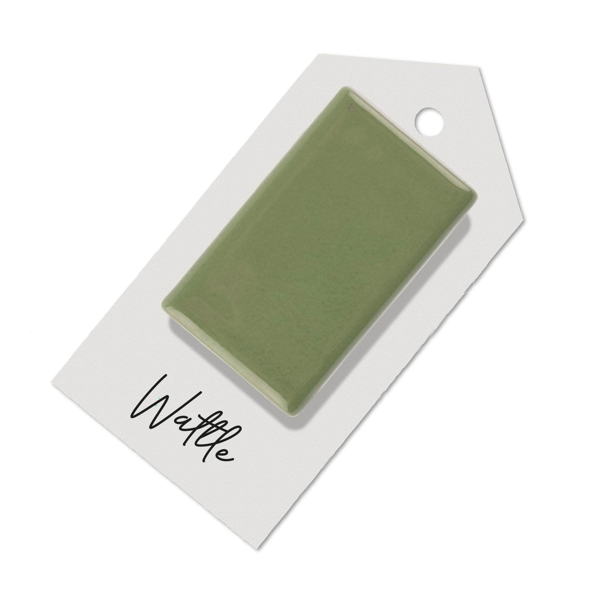 64. Wattle sample for Aga range cooker re-enamelling & reconditioned cookers