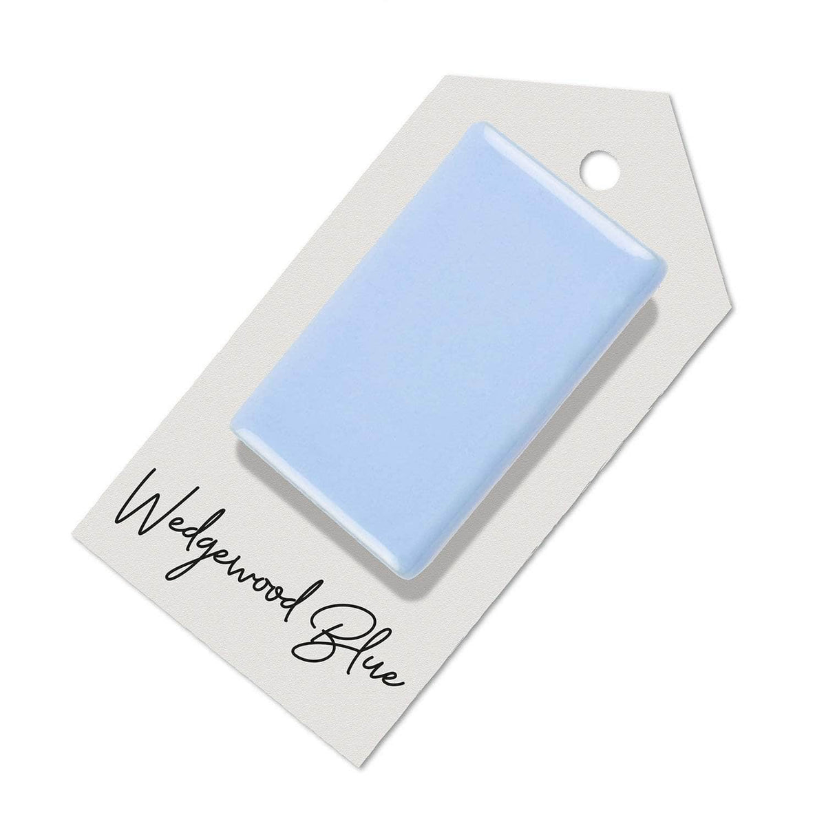 Wedgewood Blue sample for Aga range cooker re-enamelling &amp; reconditioned cookers