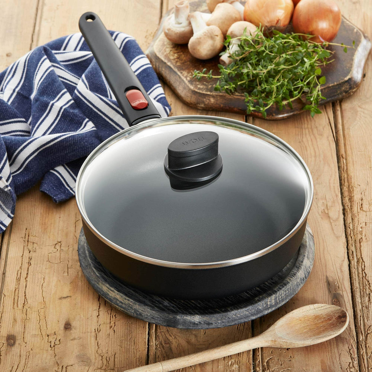Sauté Pan &amp; Lid | &#39;Eco Lite&#39; by WOLL