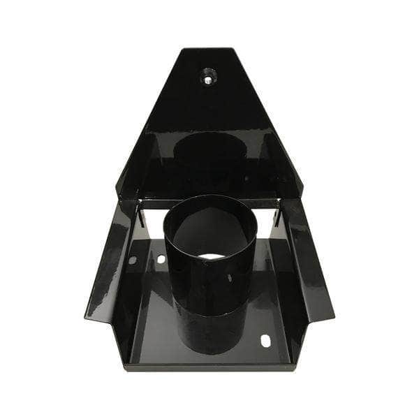 Gas flue diverter stand for use with 'Deluxe' Aga range cooker